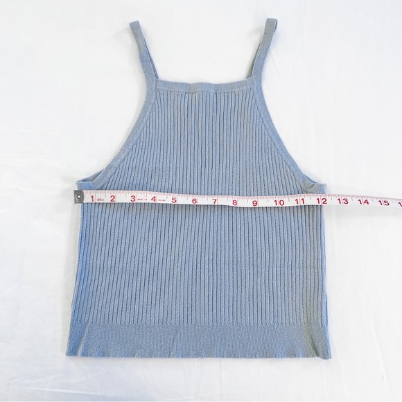 Brandy Melville High Neck Sweater Tank Top - Picture 3 of 7